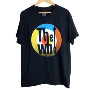 Classic THE WHO tour 2019 band Moving On T Shirt Black Large